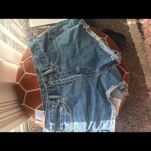 Levi’s vintage 505 cut shorts